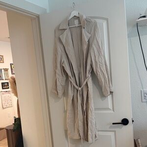 H&M Light Tan Women's Trench Coat